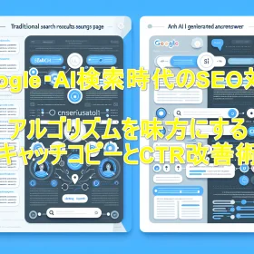 Google・AI検索時代のSEO対策｜アルゴリズムを味方にするキャッチコピーとCTR改善術