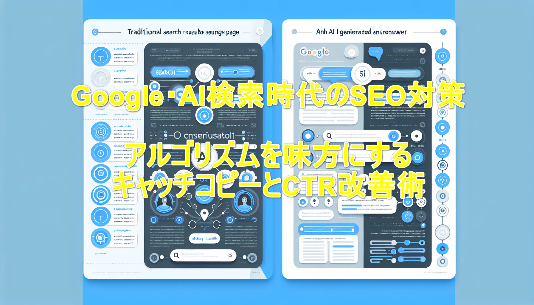 Google・AI検索時代のSEO対策｜アルゴリズムを味方にするキャッチコピーとCTR改善術
