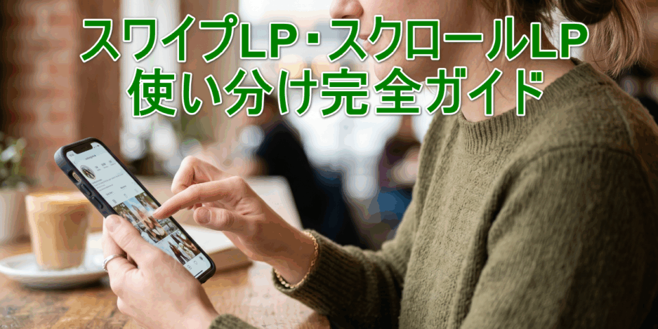 スワイプLP・スクロールLP使い分け完全ガイド