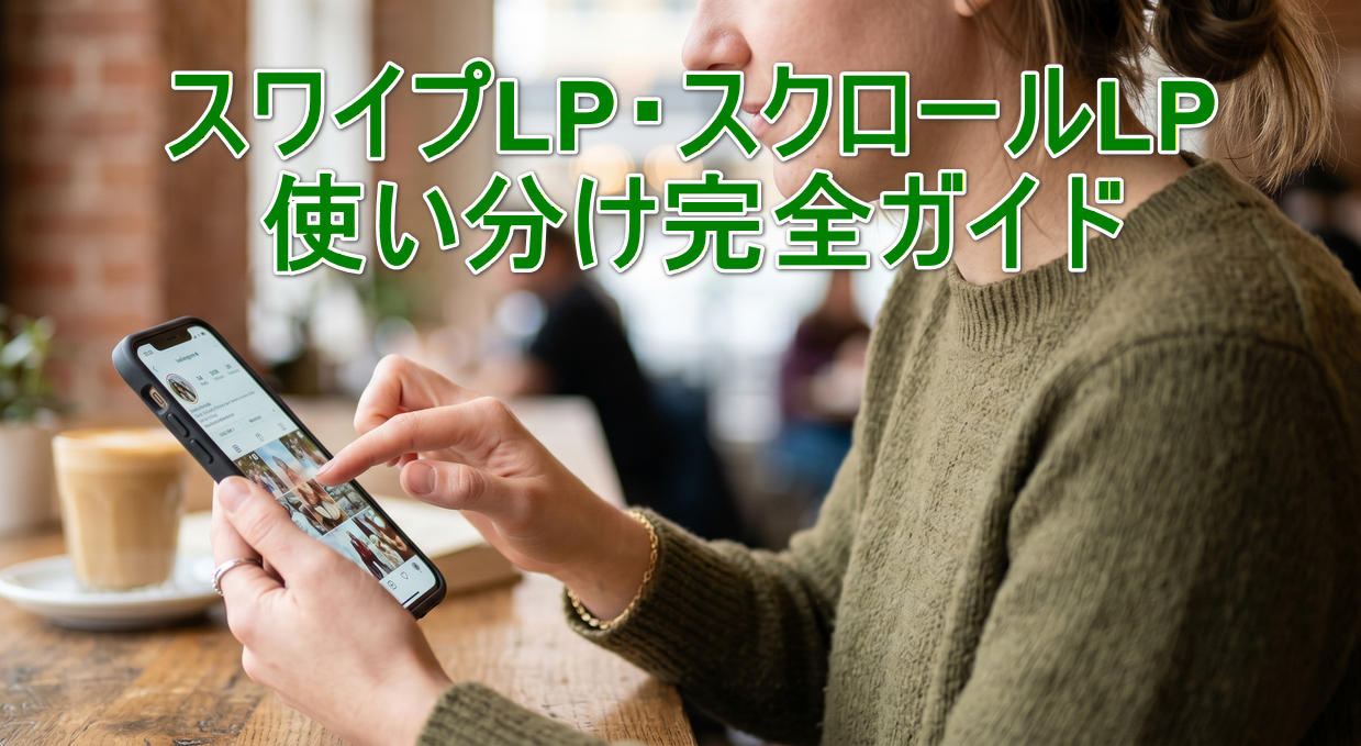 スワイプLP・スクロールLP使い分け完全ガイド